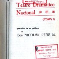 [1912] Teatro dramático nacional de Chile Tomo I.jpg